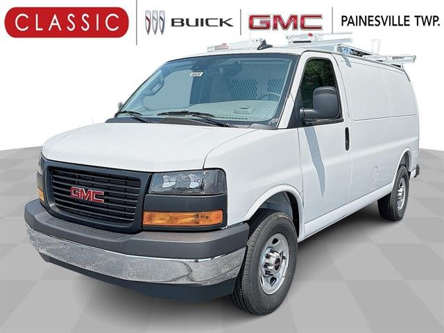New 2025 Summit White GMC Work Van image 1