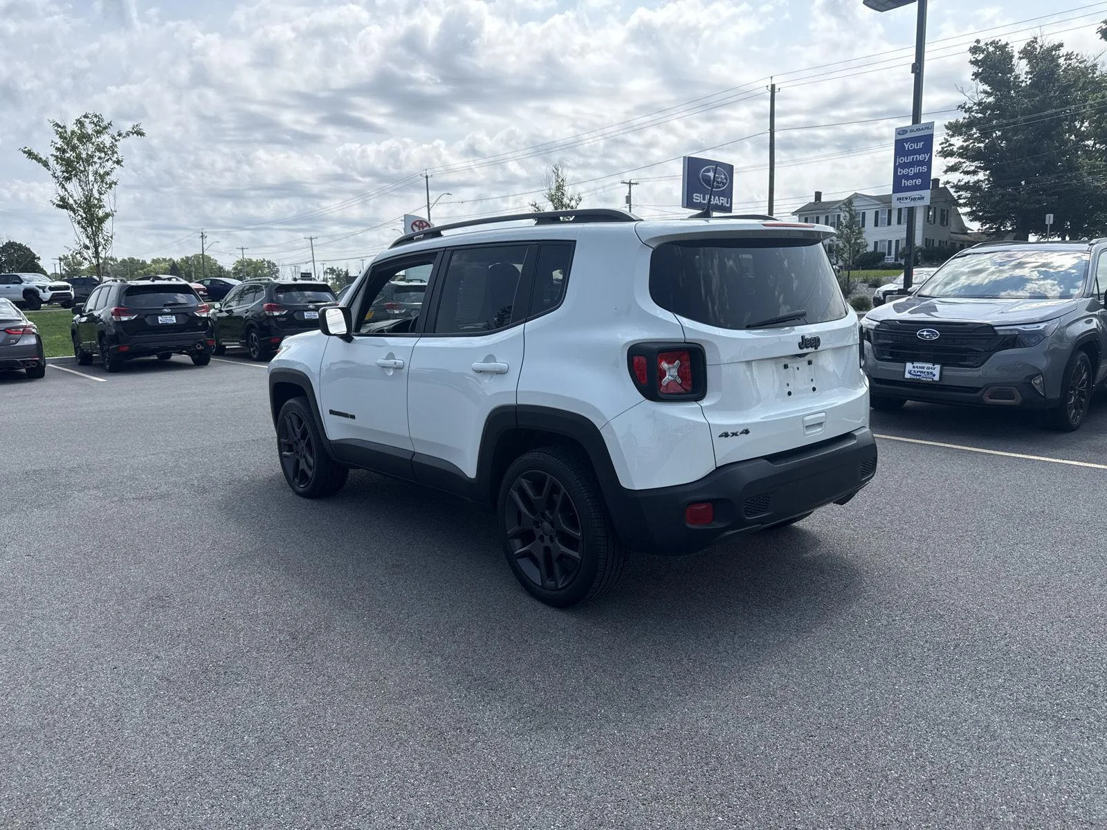 Used 2021 Alpine White Clearcoat Jeep 80th Anniversary image 5