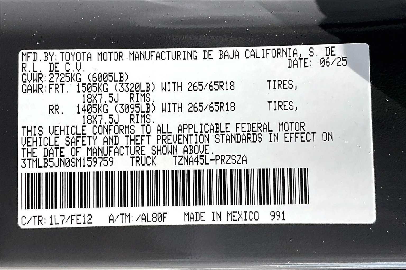 Used 2025 Underground Toyota TRD Sport image 18