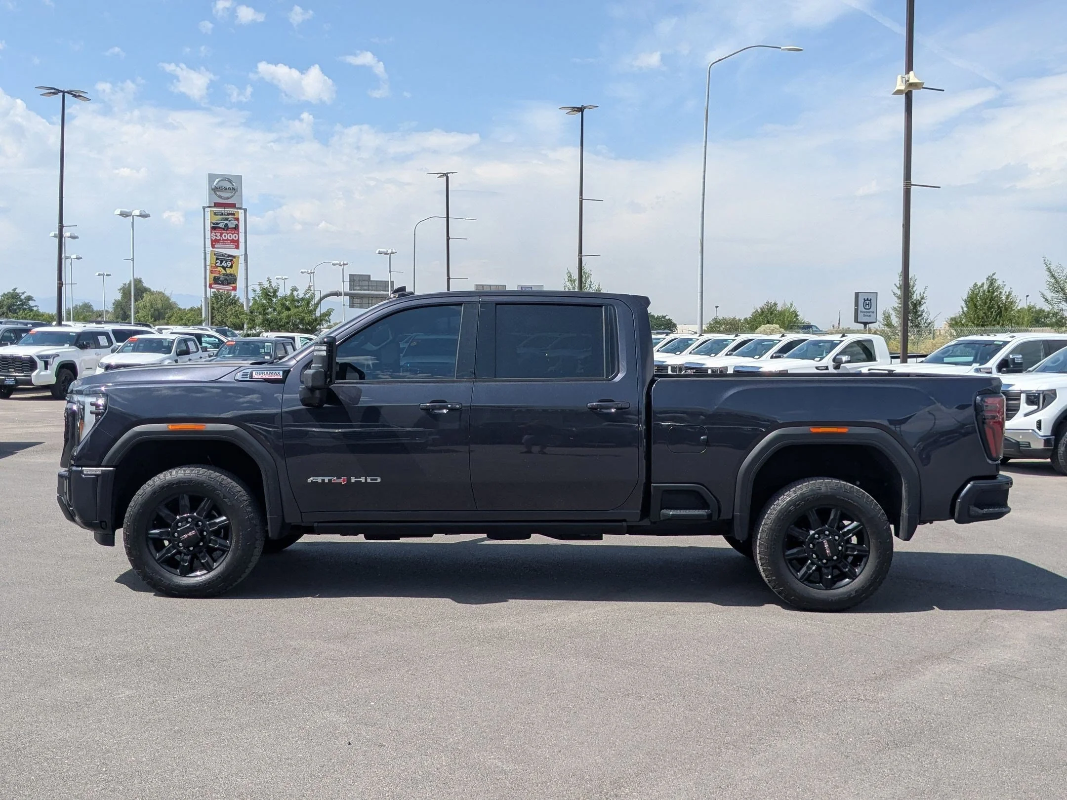 Used 2025 Titanium Rush Metallic GMC AT4 image 3
