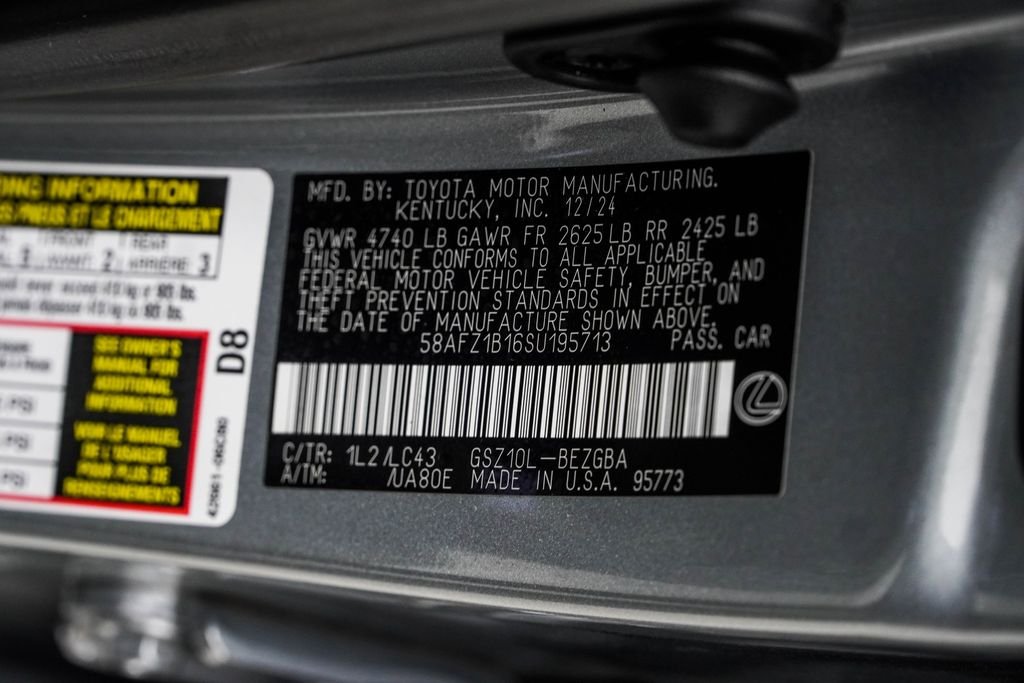 Used 2025 Silver Lexus 350 Ultra Luxury image 42