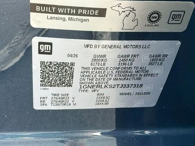 New 2026 Lakeshore Blue Metallic Chevrolet RS image 20