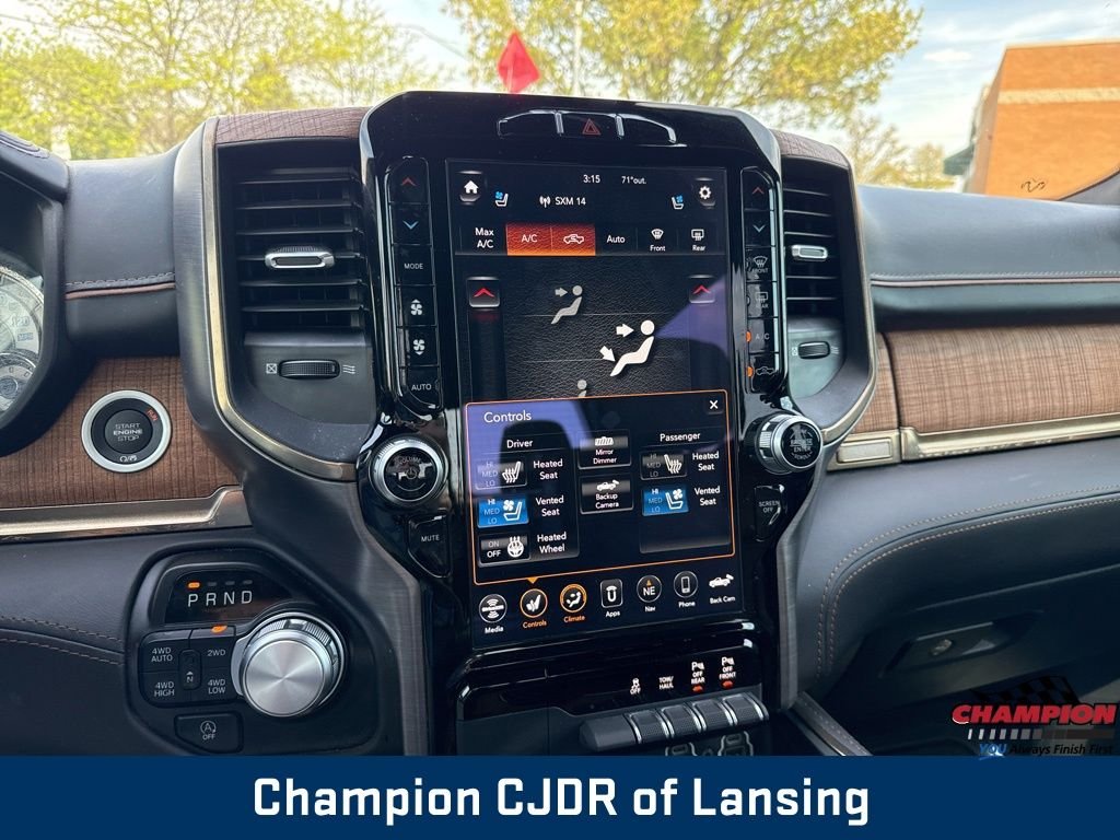Used 2021 Diamond Black Ram Limited Longhorn image 34