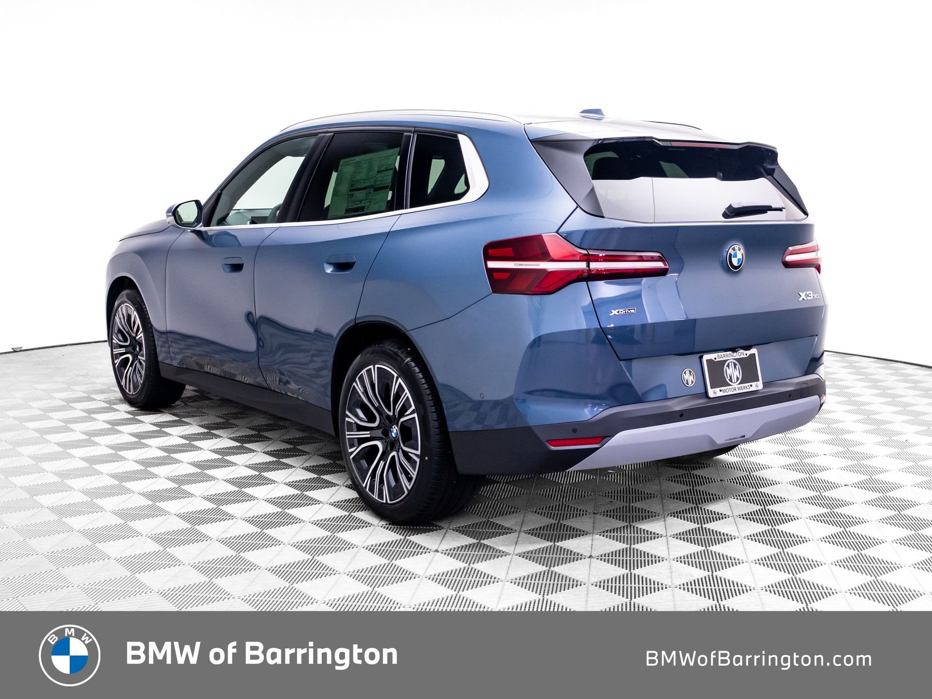 New 2026 Arctic Race Blue metallic BMW 30 xDrive image 3