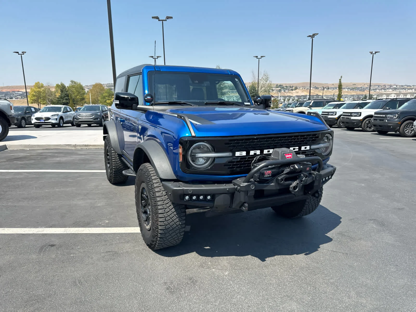 Used 2021 Lightning Blue Metallic Ford First Edition image 4