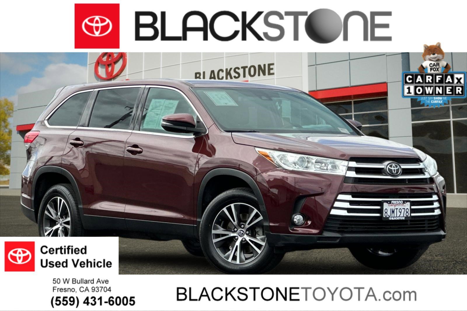 2019 Toyota Highlander LE Plus 4x2 V6's photo