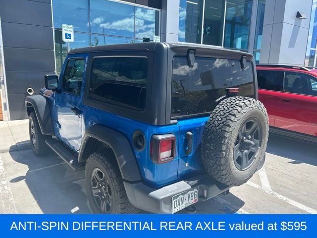 Used 2021 Blue Jeep Sport image 9