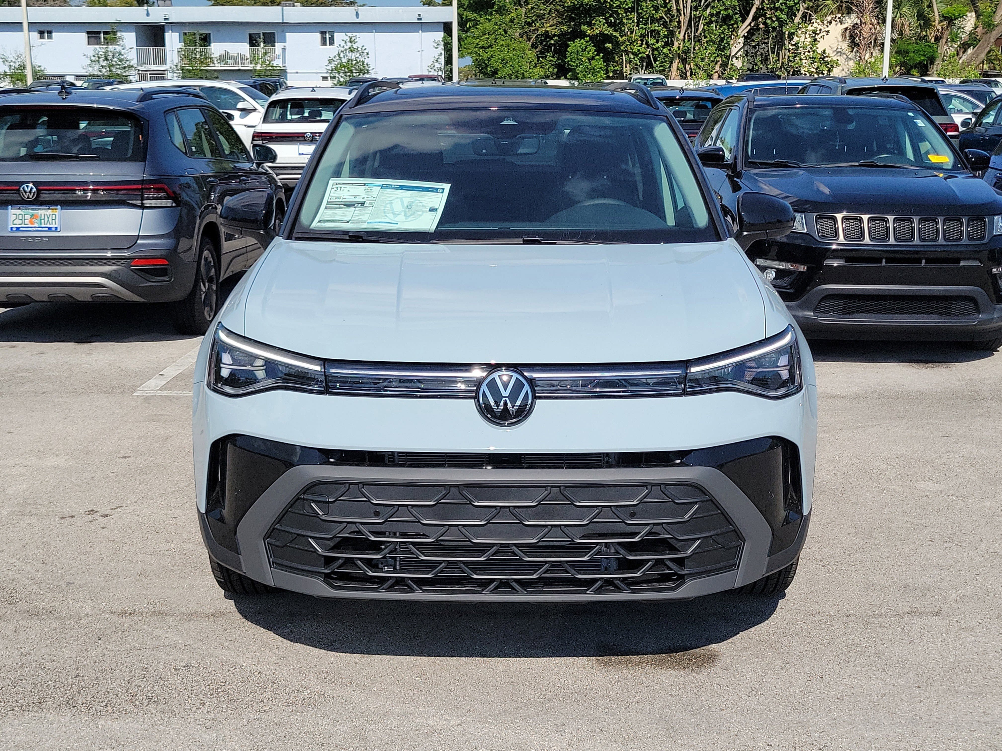New 2026 Gray Volkswagen 1.5T SE Black image 2