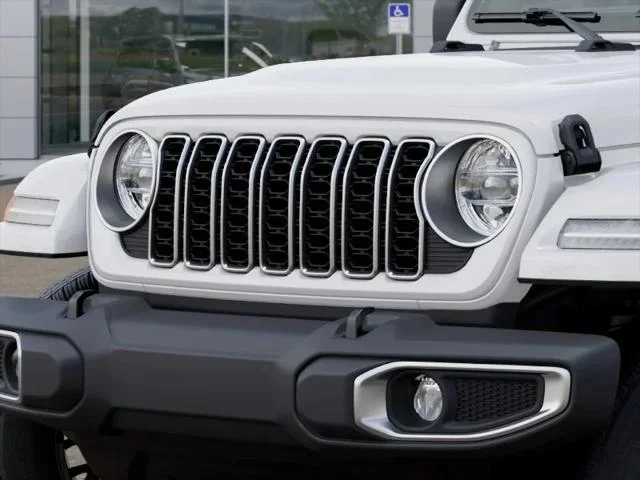 New 2026 Bright White Clear-Coat Exterior Paint Jeep Sahara image 33