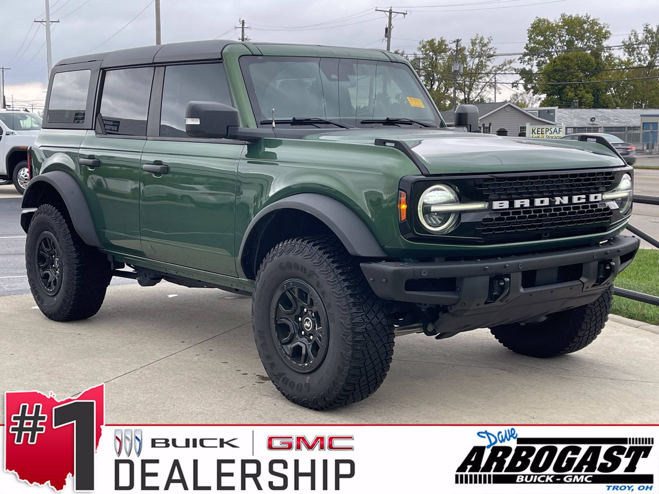 Used 2024 Green Metallic Ford Wildtrak image 1