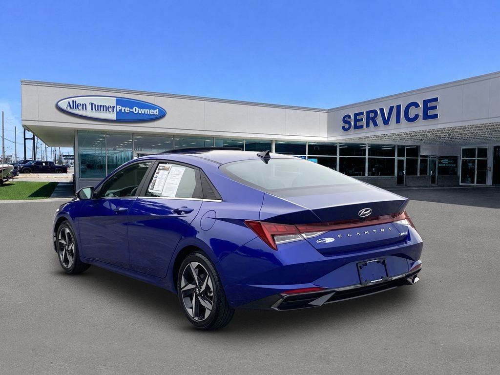 Used 2023 Intense Blue Hyundai Limited image 6
