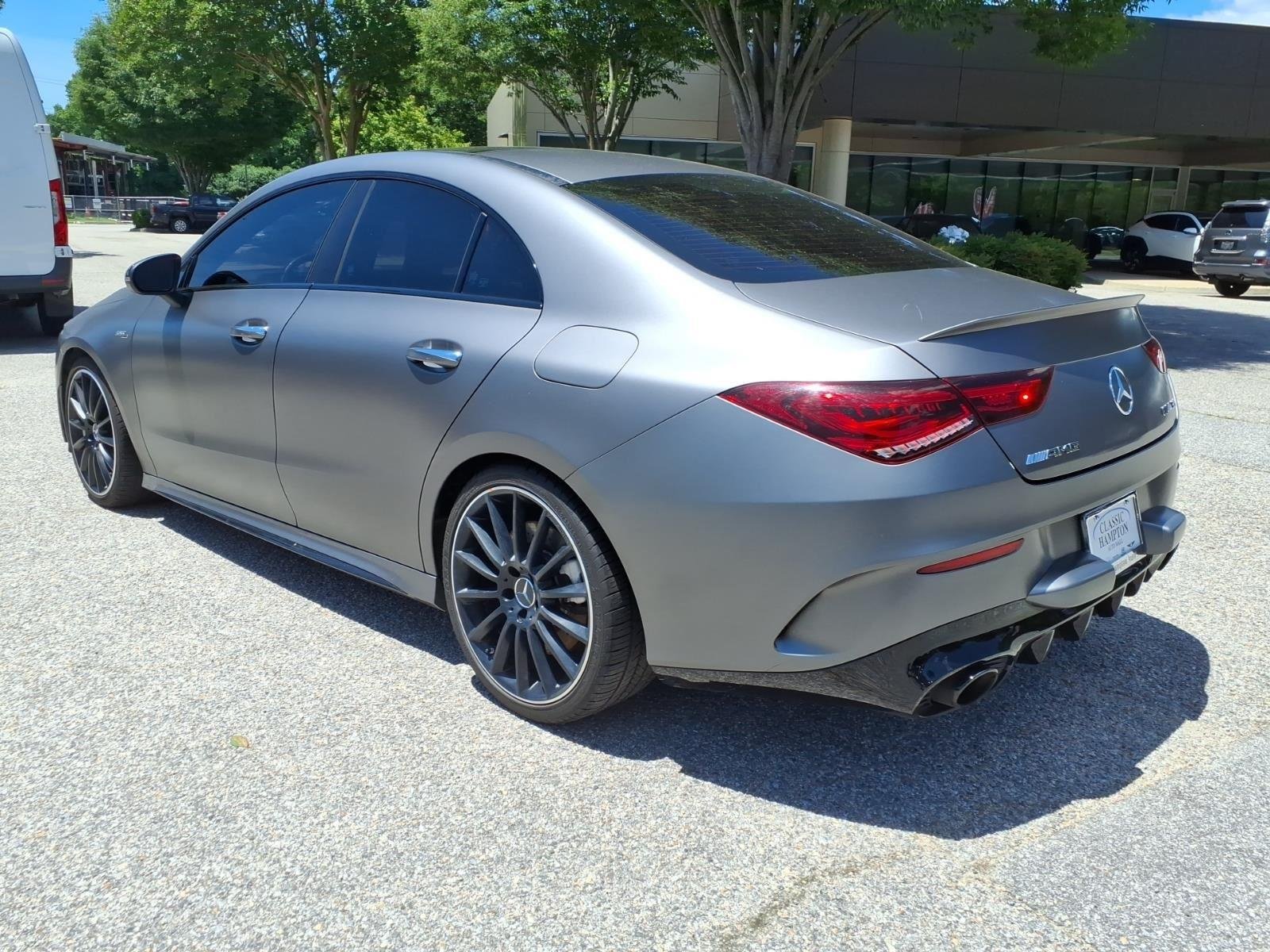 Used 2022 MANUFAKTUR Mountain Grey Magno Mercedes-Benz AMG® CLA 35 image 8
