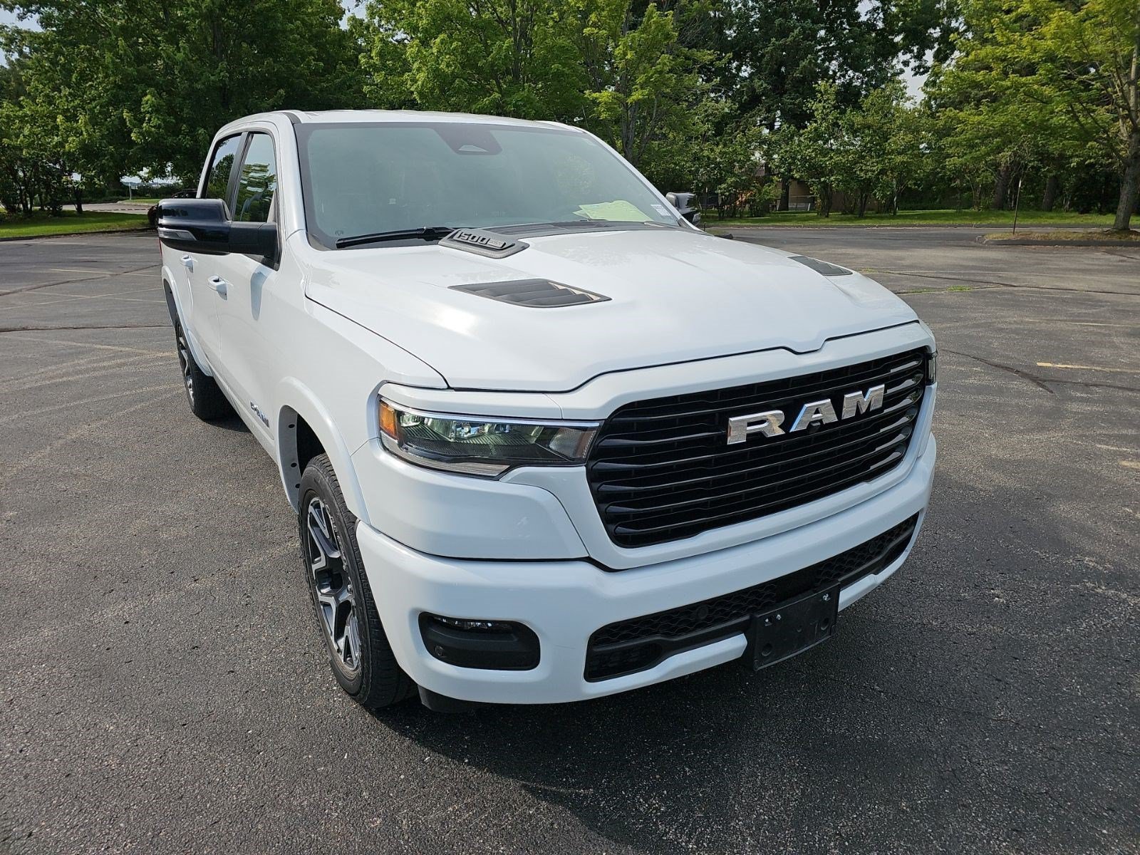Certified Used 2025 Bright White Clearcoat Ram Laramie image 7