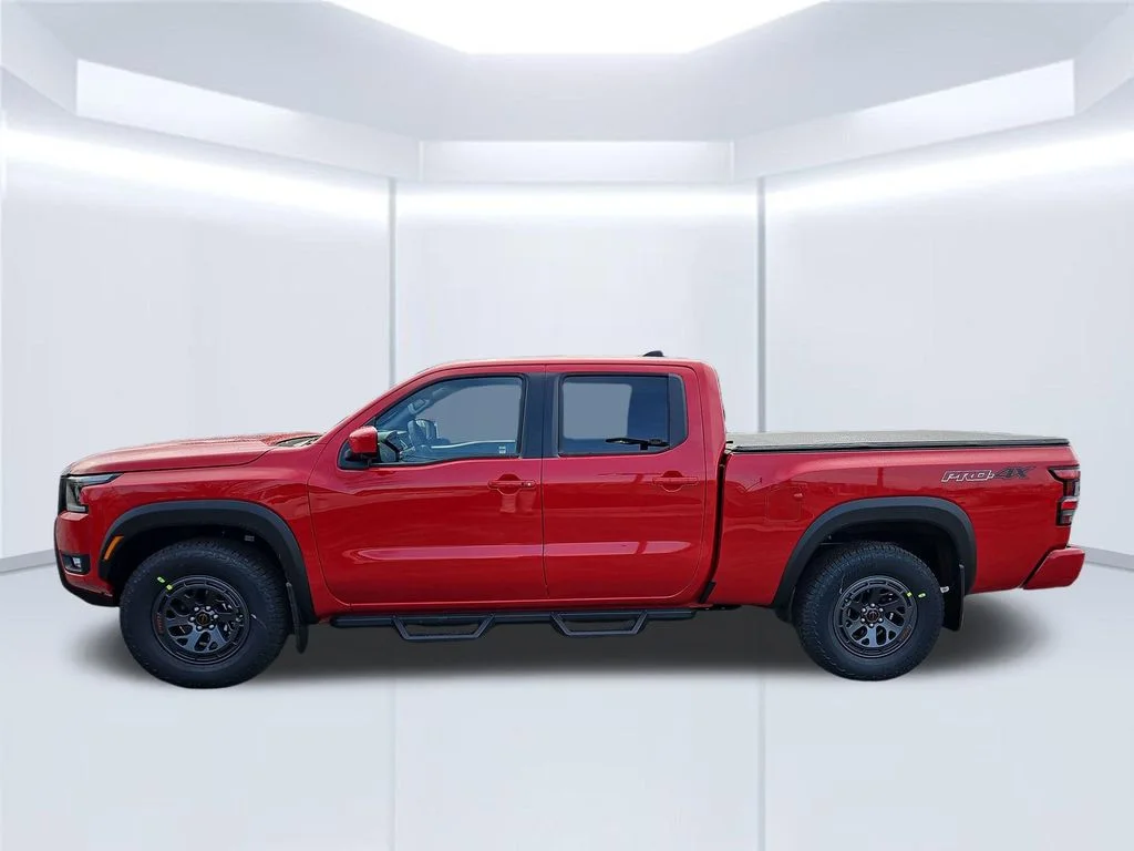 New 2026 Red Alert Nissan Crew Cab PRO-4X® Long Bed image 2
