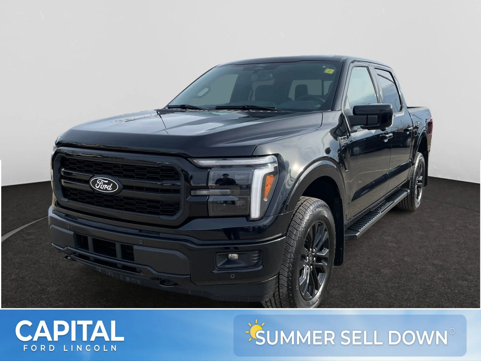 New 2026 Agate Black Metallic Ford Lariat image 1