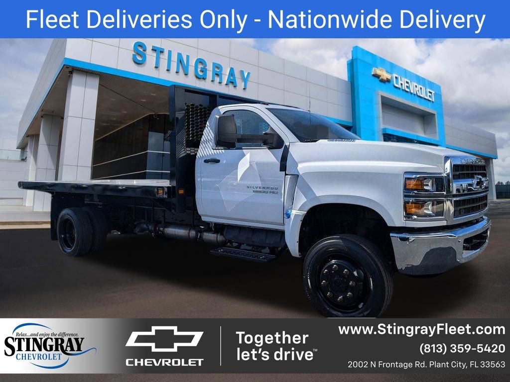 New 2024 Summit White Chevrolet Work Truck image 1
