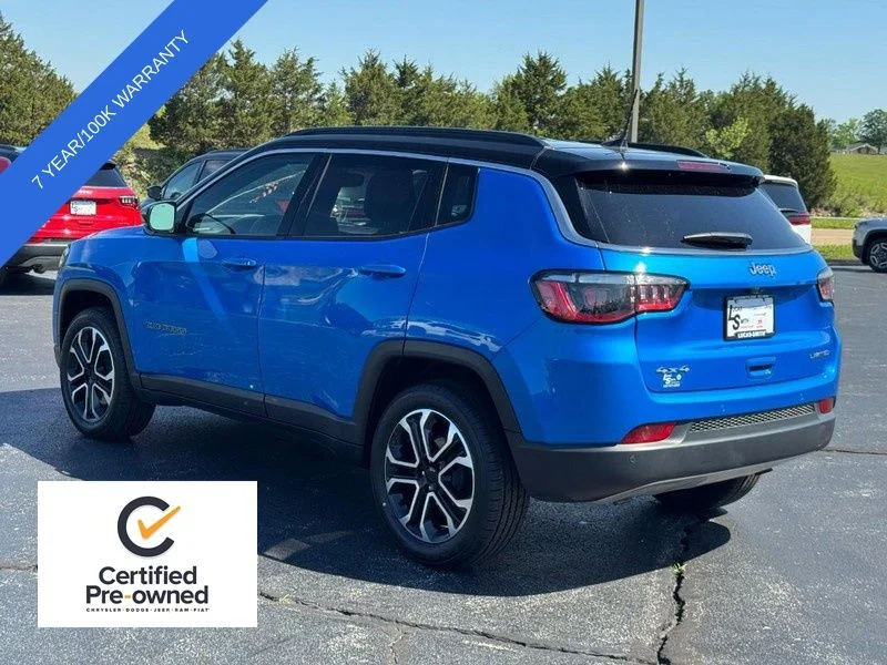 Certified Used 2024 Blue Jeep Limited image 6