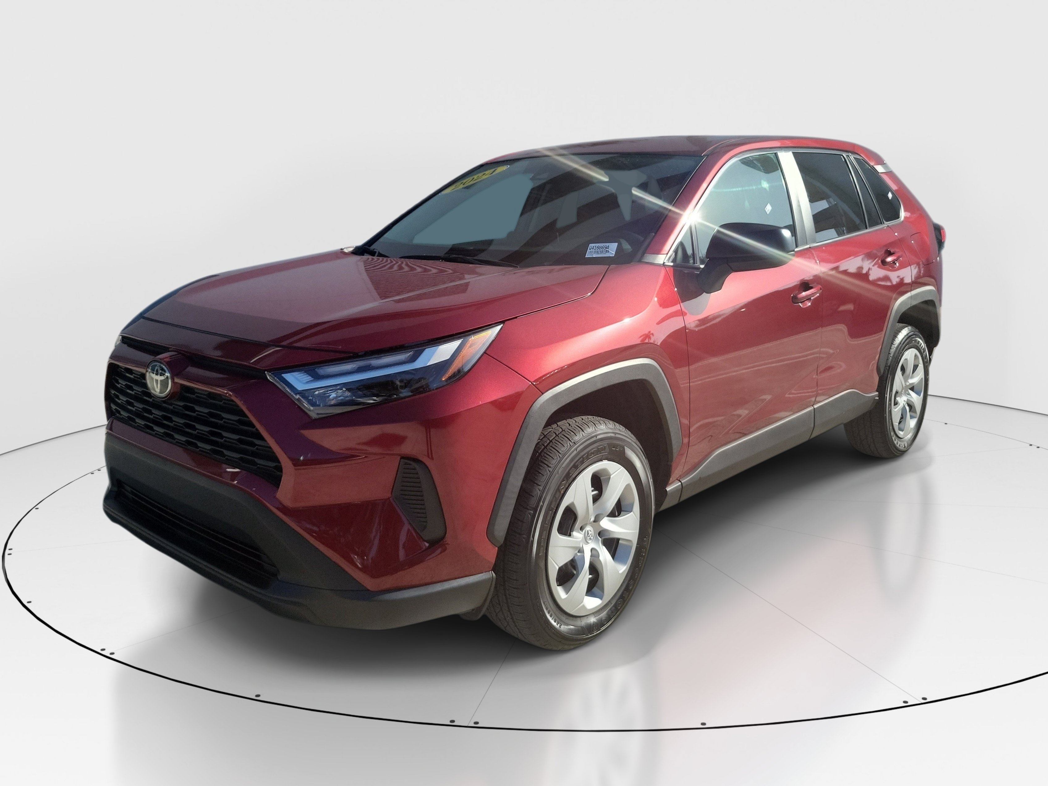 Certified Used 2024 Pearl Toyota LE image 3