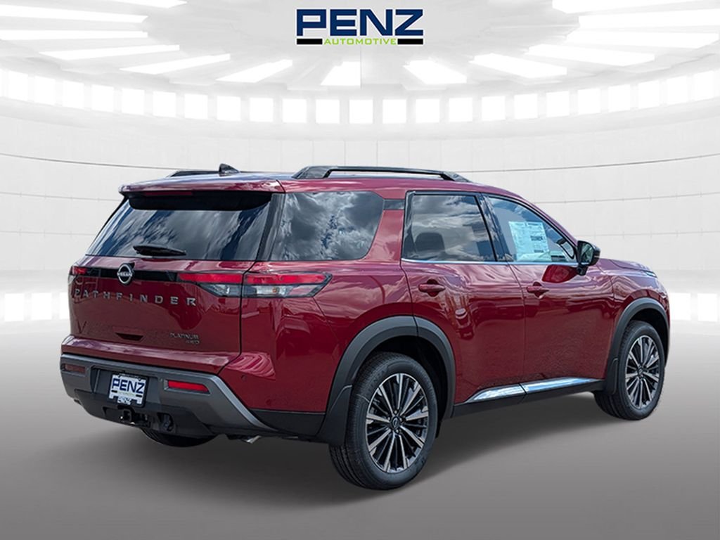 New 2026 Scarlet Ember Tintcoat Nissan Platinum image 2
