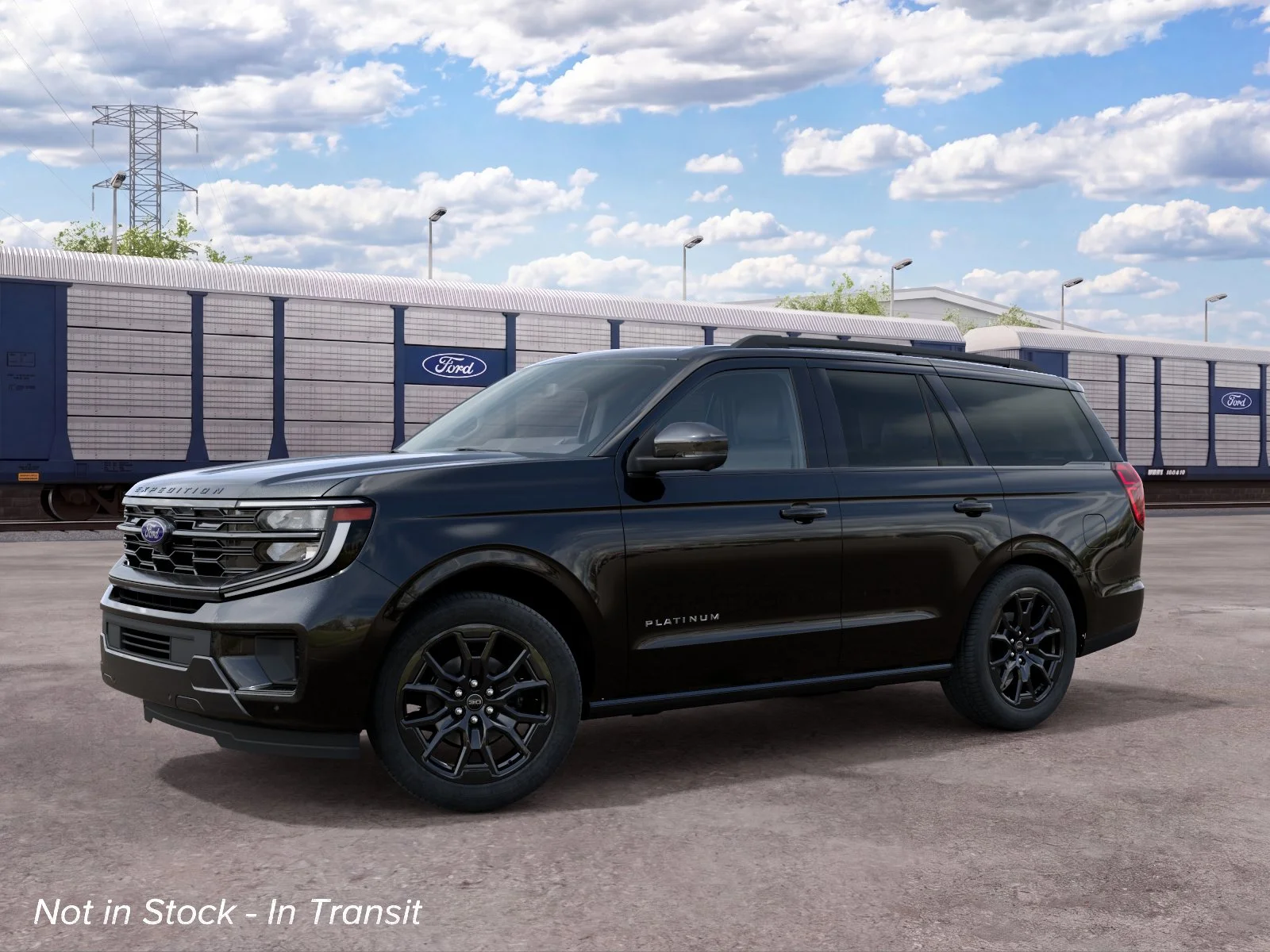 New 2027 Agate Black Metallic Ford Platinum image 30