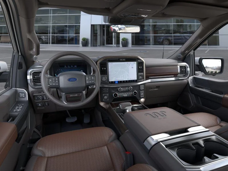 New 2026 Star White Metallic Tri-Coat Ford King Ranch image 10