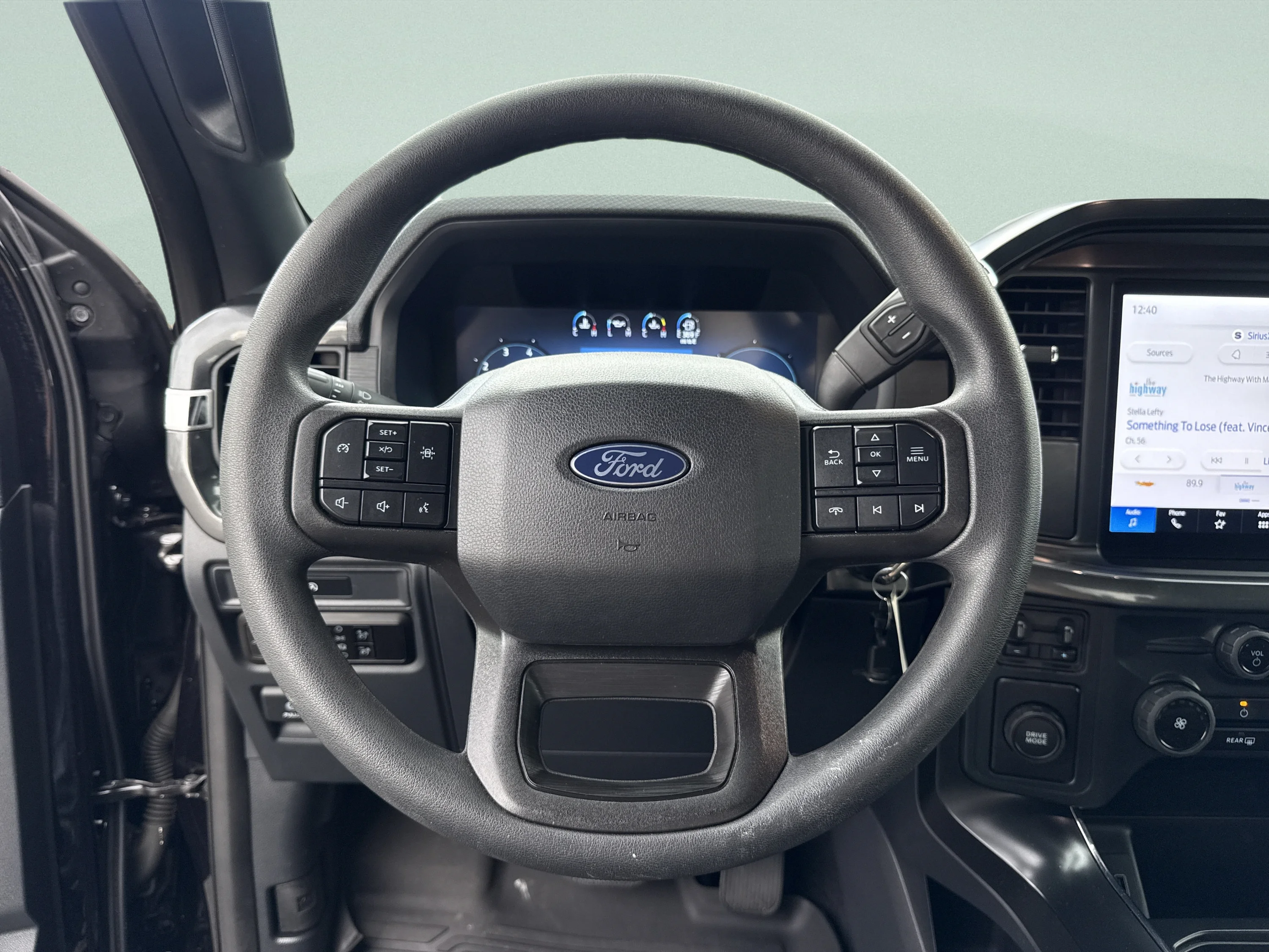 Used 2025 Agate Black Metallic Ford STX image 38