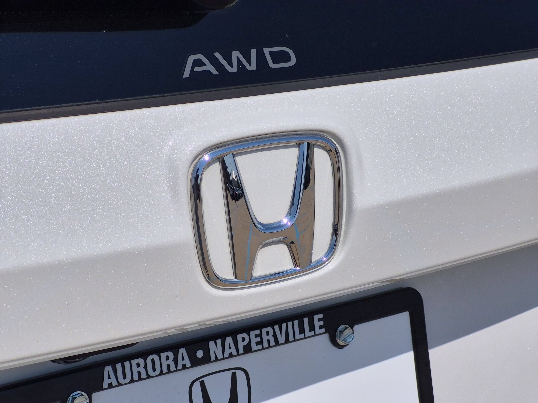 Certified Used 2023 Platinum White Pearl Honda EX AWD image 28
