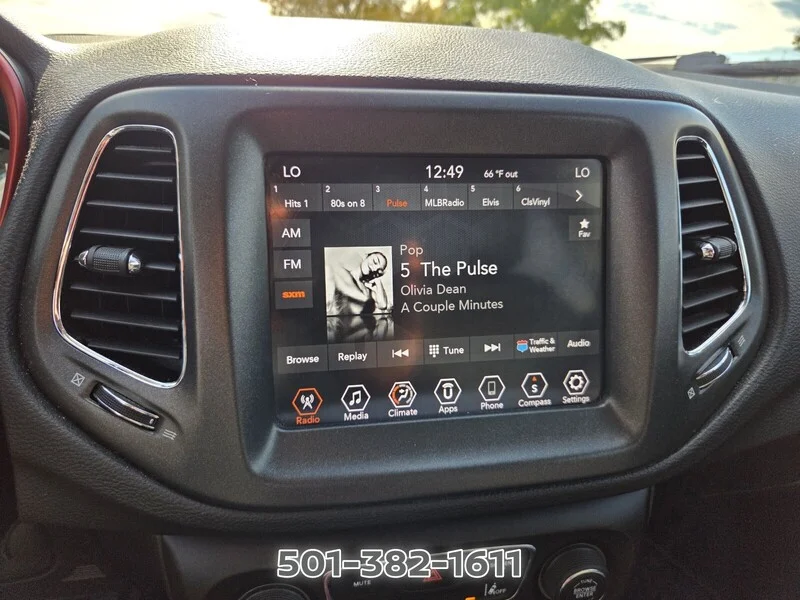 Used 2021 White Clearcoat JEEP TRAILHAWK 4X4 image 26
