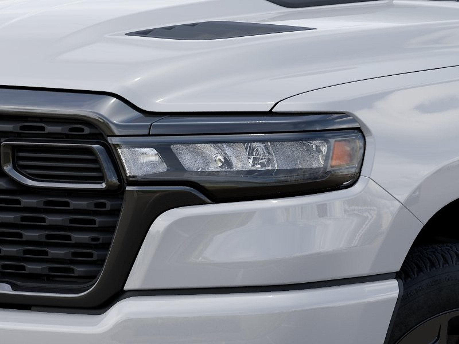 New 2026 Bright White Clearcoat RAM Express Crew Cab 4x4 5