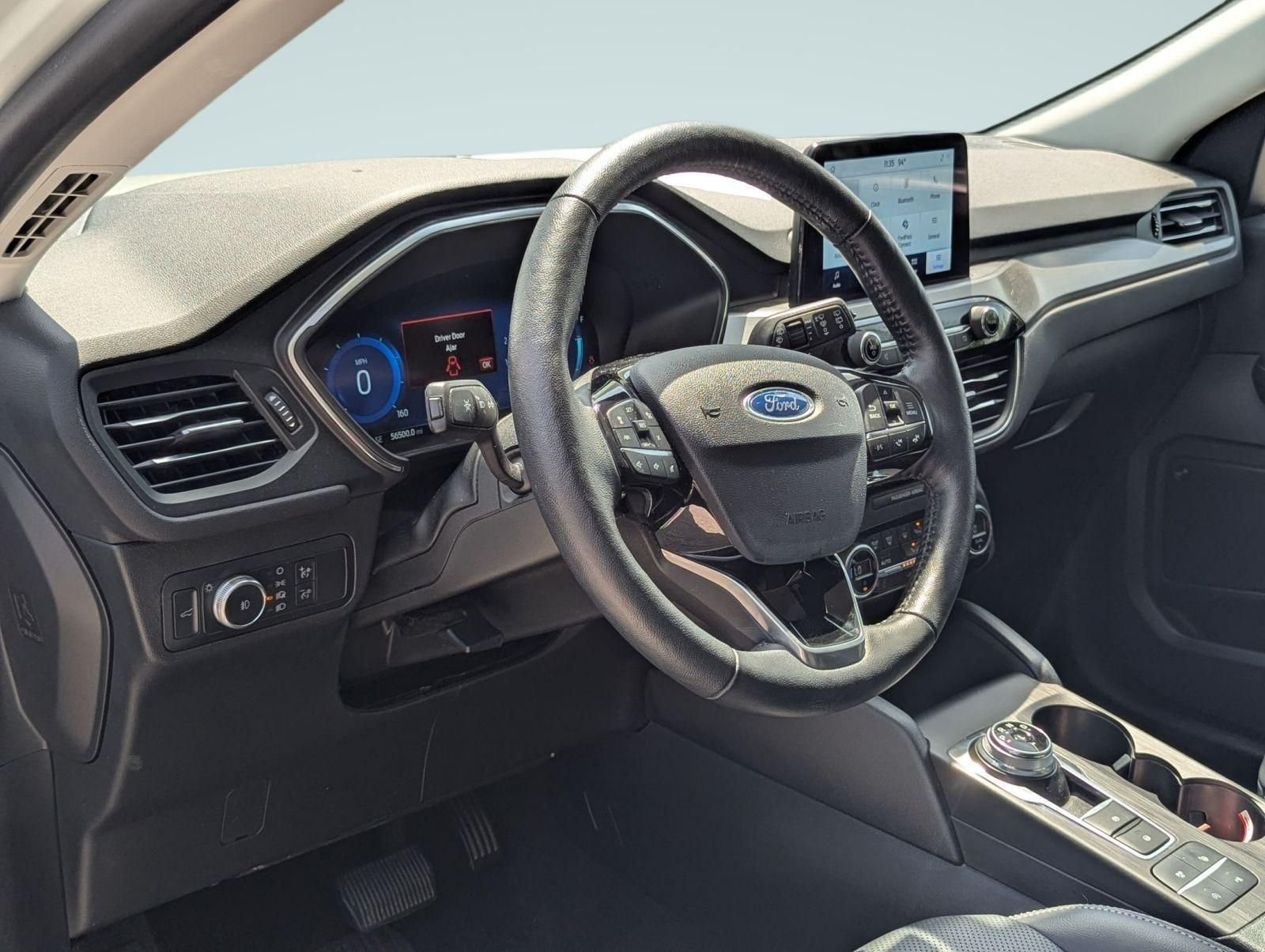 Used 2021 White Ford Titanium image 2