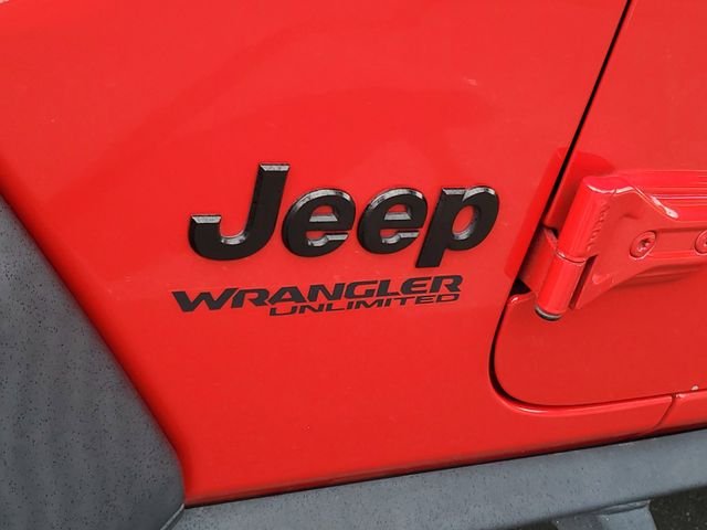 Used 2021 Red Jeep Unlimited Willys image 28