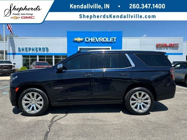 Midnight Blue Metallic 2023 Chevrolet Tahoe SUV / Crossover Four-Wheel Drive 