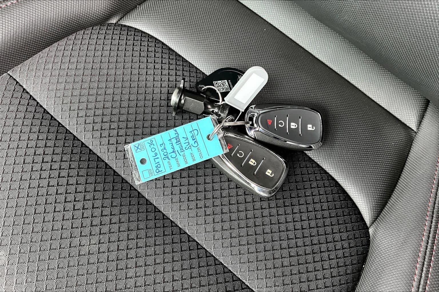 Used 2023 Sterling Gray Metallic Chevrolet RS image 15