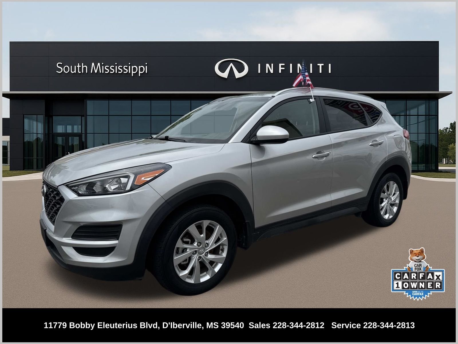 Used 2021 Silver Hyundai Value image 1