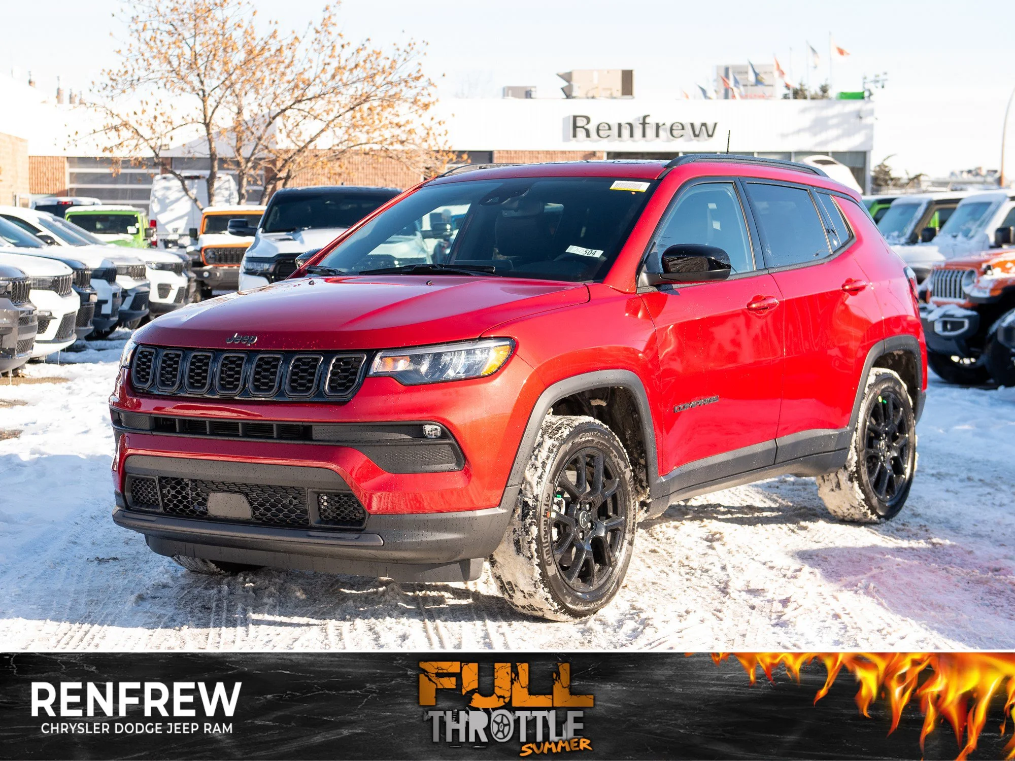 New 2026 Red Jeep North* image 1