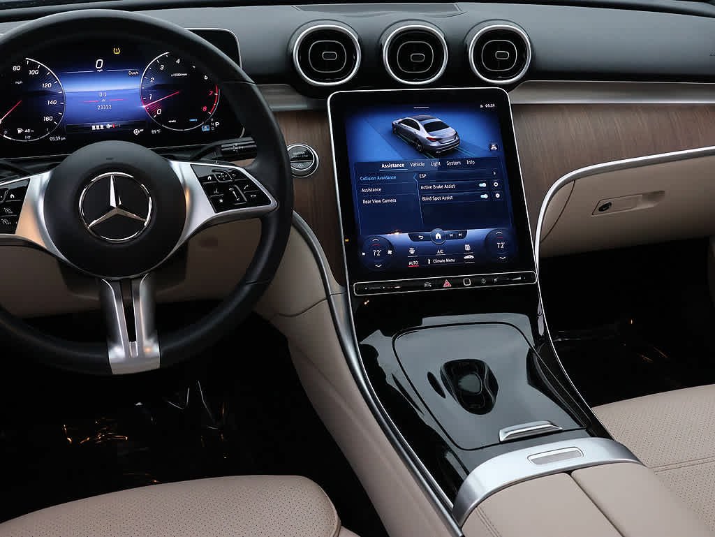 Used 2023 Lunar Blue Metallic Mercedes-Benz C 300 image 14