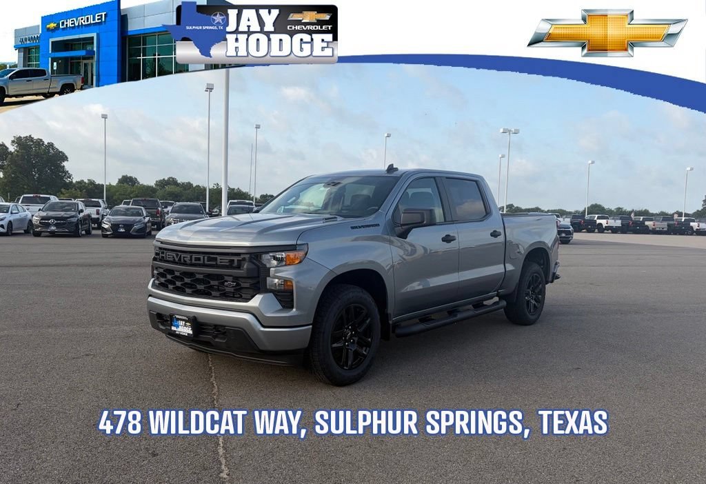 New 2026 Sterling Gray Metallic Chevrolet Custom image 1