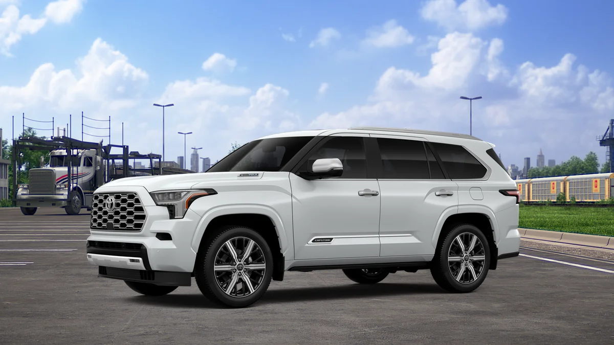New 2026 Wind Chill Pearl Toyota Capstone image 2