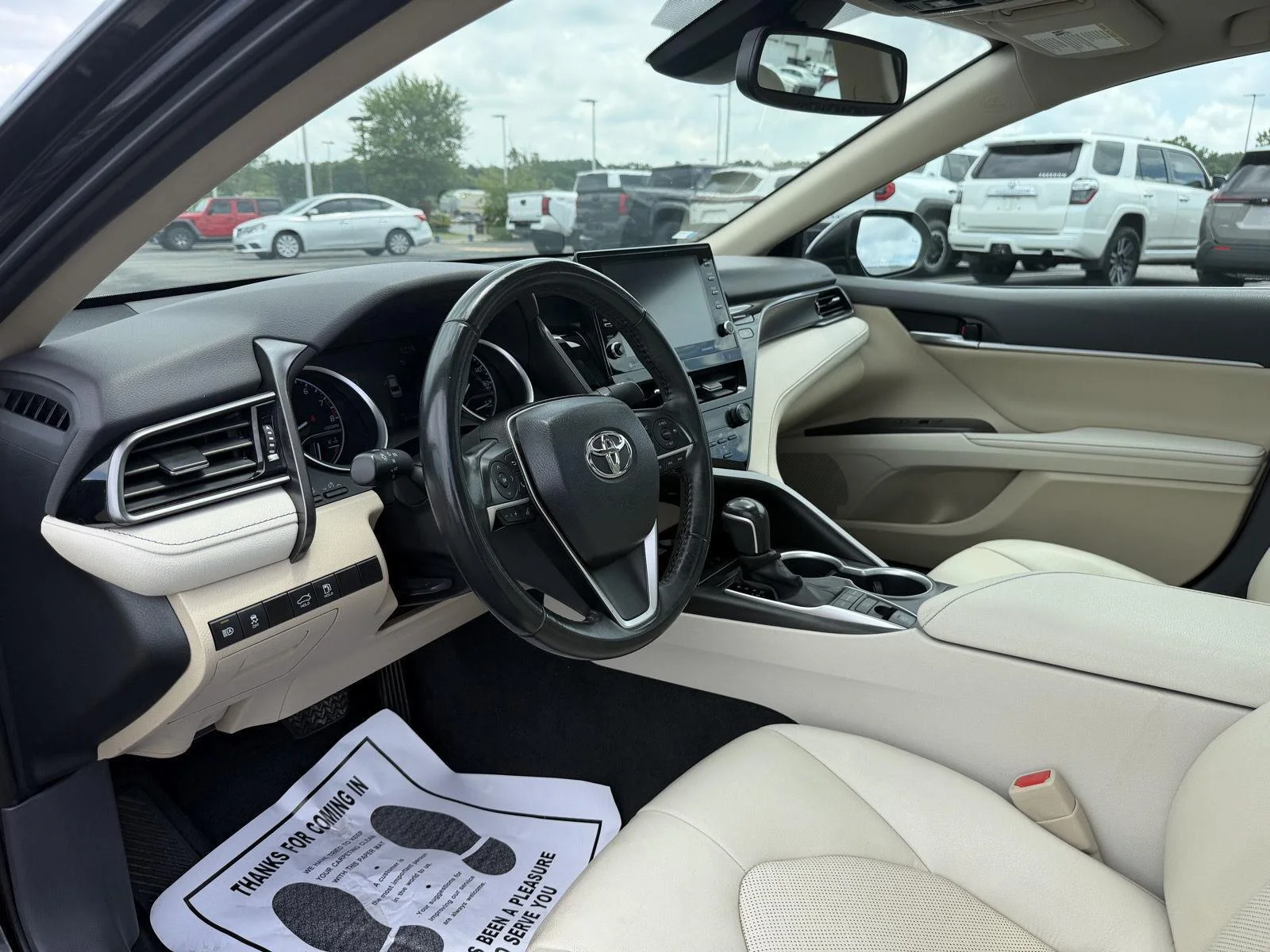 Used 2023 Midnight Black Metallic Toyota XLE image 14
