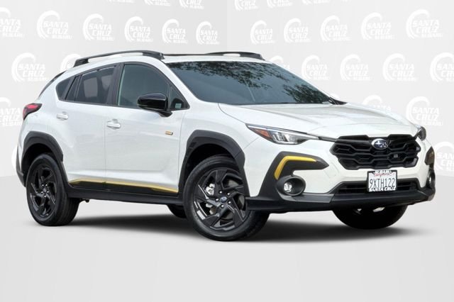 Certified Used 2025 White Subaru Sport image 2