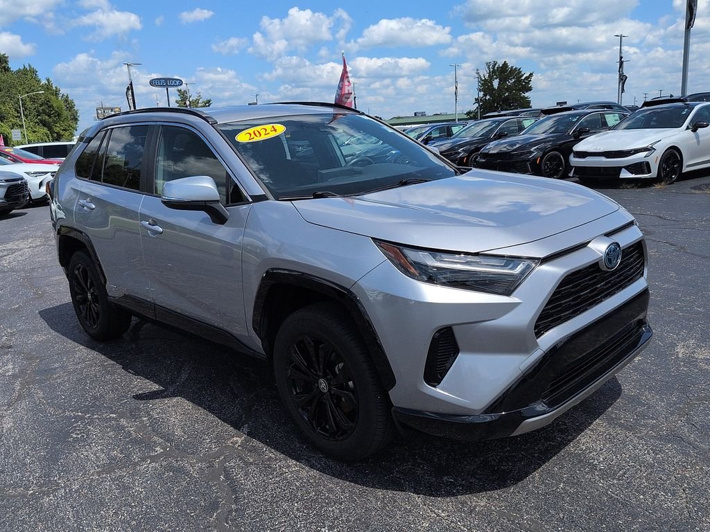 Used 2024 Silver Toyota SE image 1
