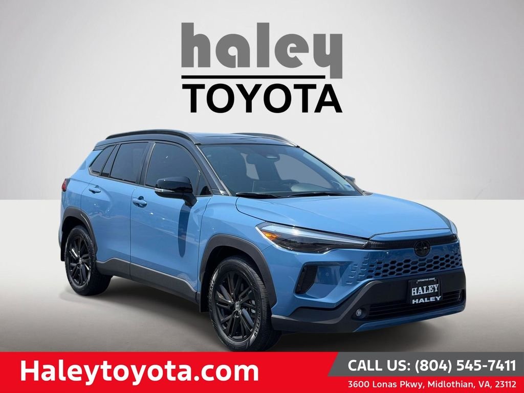 Used 2026 Blue Toyota Hybrid XSE image 1