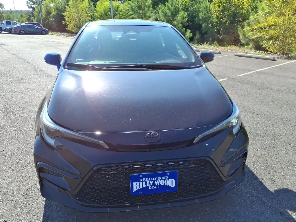 Used 2024 Midnight Black Metallic Toyota SE Nightshade image 7