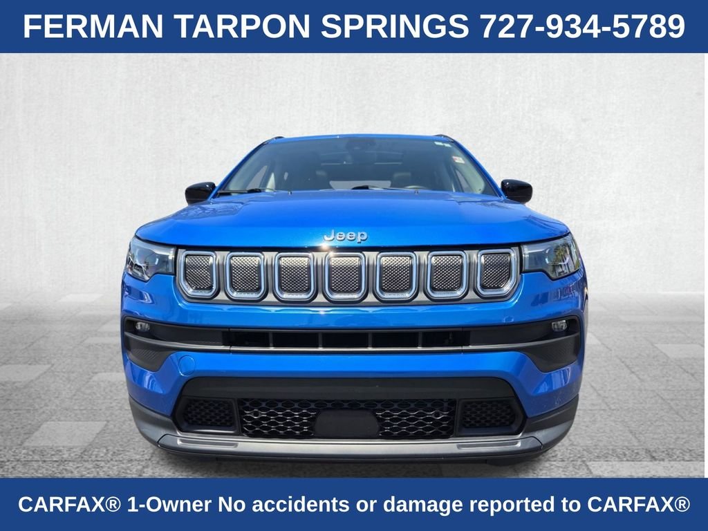 Used 2022 Blue Jeep Latitude Lux image 2