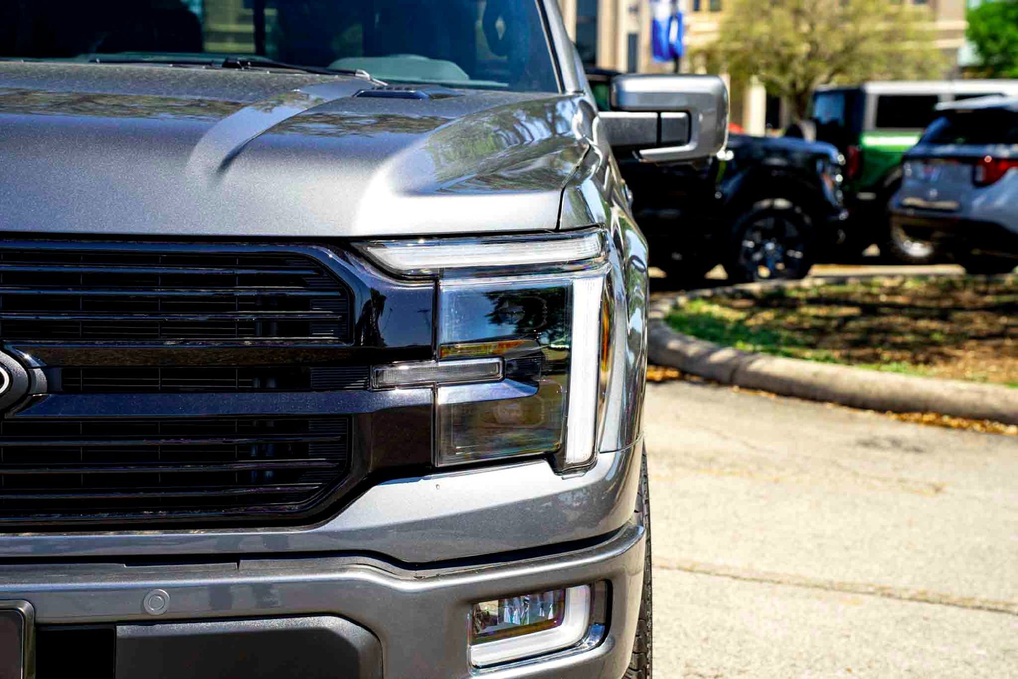 New 2025 Carbonized Gray Metallic Ford Platinum image 8