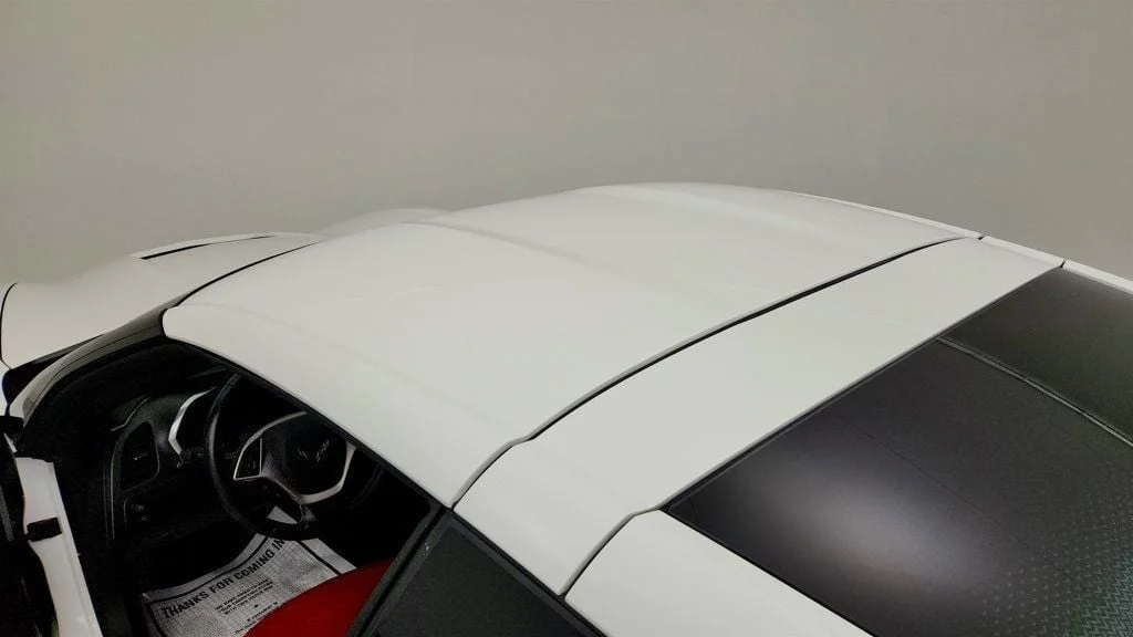 Used 2015 Arctic White Chevrolet 2dr Stingray Coupe w/1LT w/ 8-Speed Auto image 10