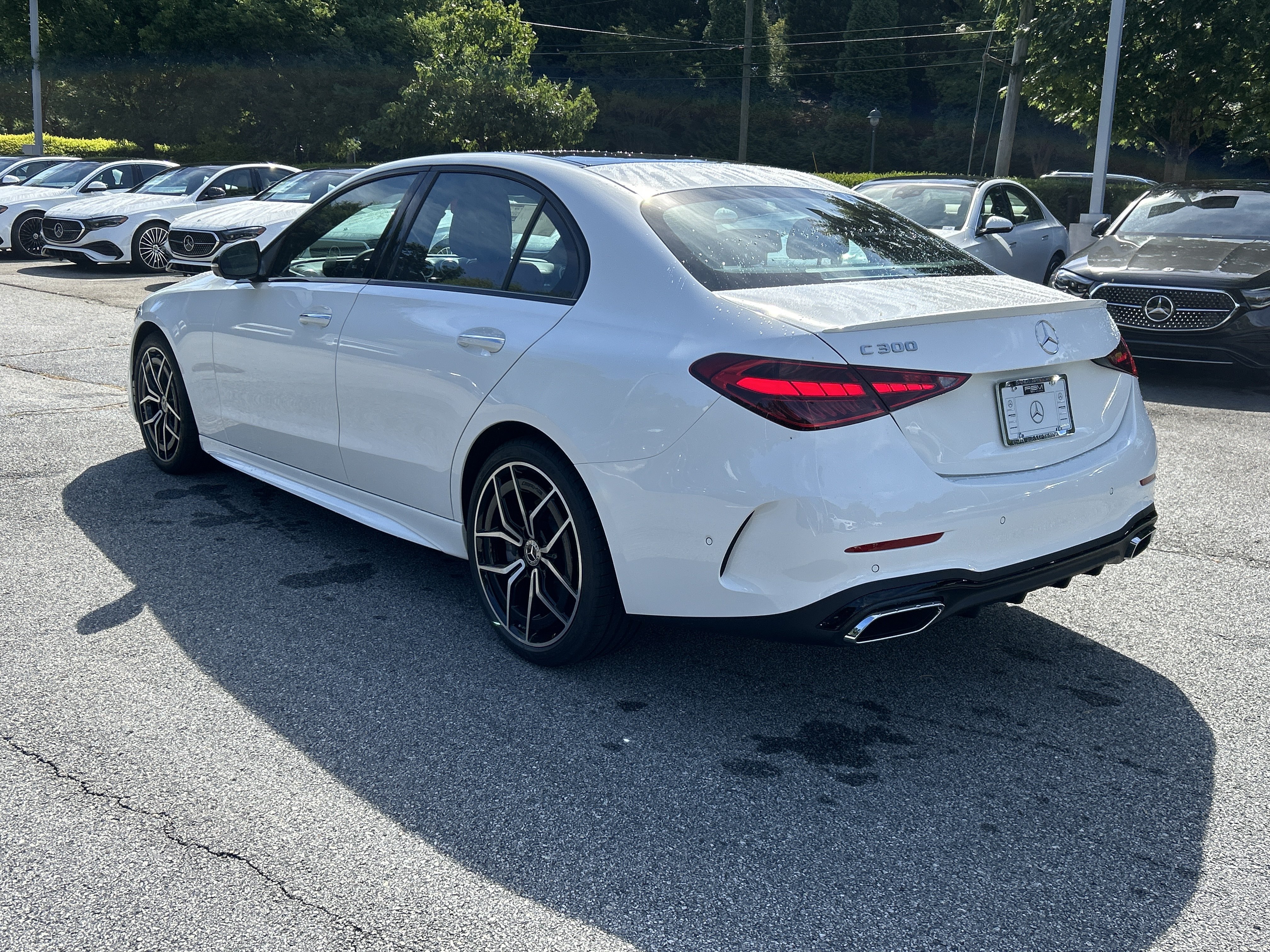 New 2026 Polar White Mercedes-Benz C 300 Sedan image 13