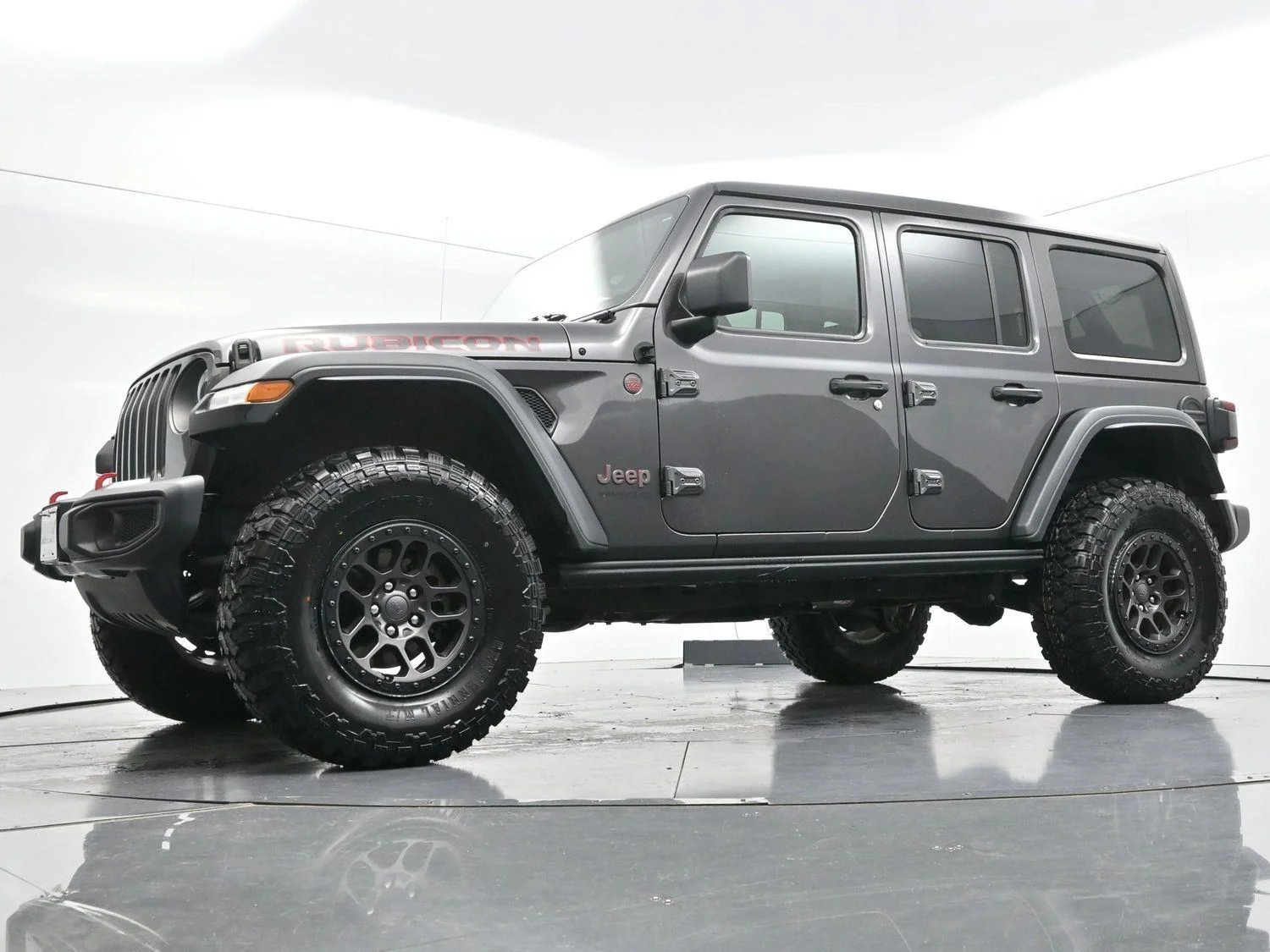 Used 2022 Granite Crystal Metallic Clearcoat Jeep Unlimited Rubicon image 49