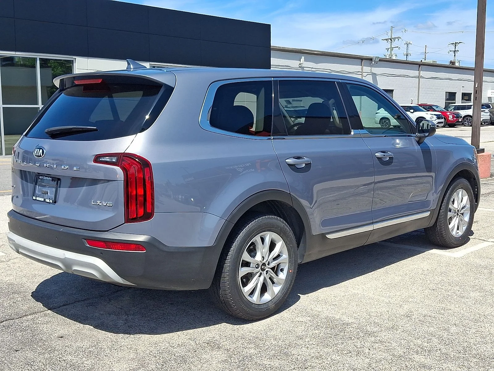 Used 2020 Silver Kia LX image 2