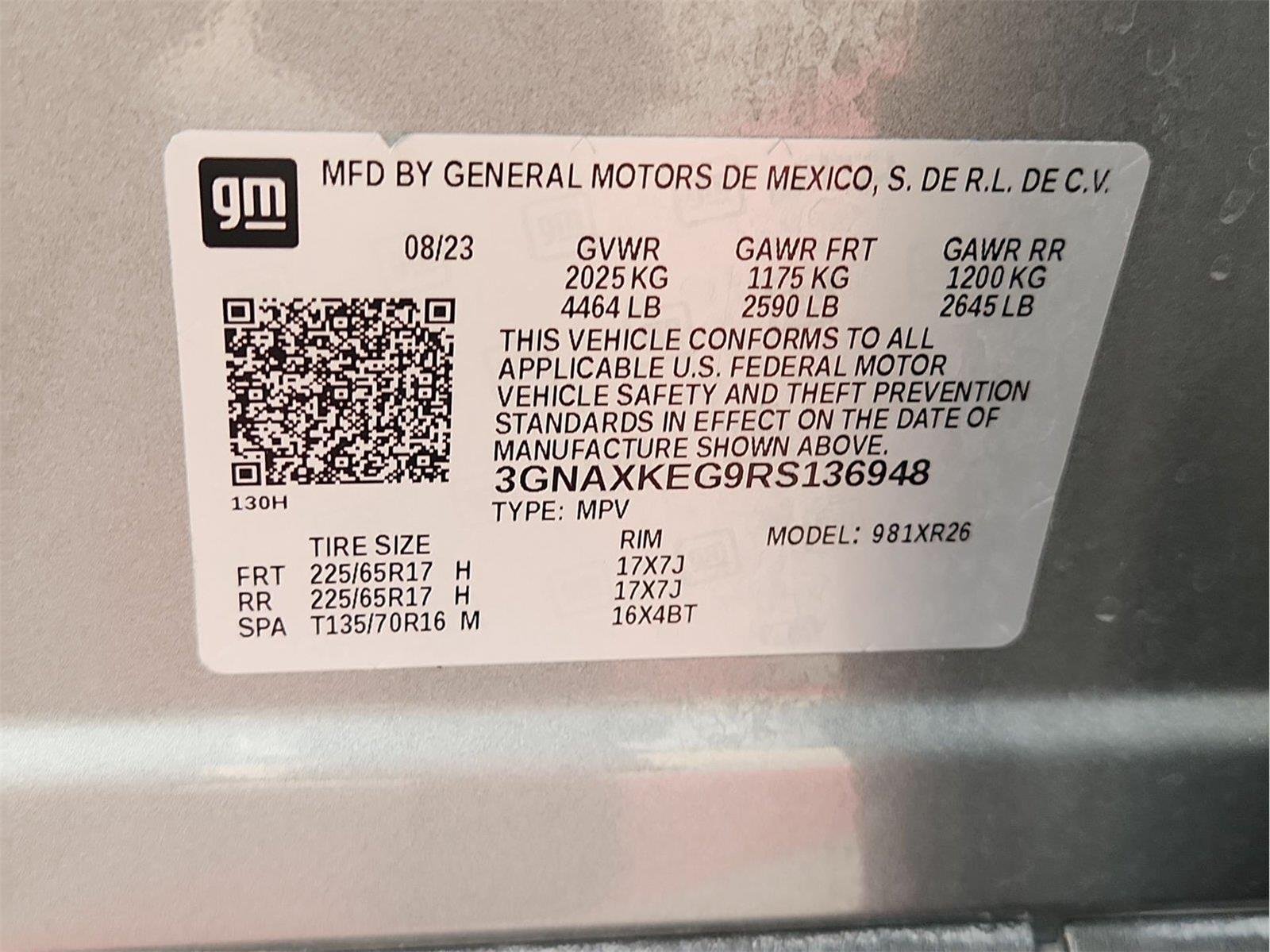 Certified Used 2024 Sterling Gray Metallic Chevrolet LT image 32